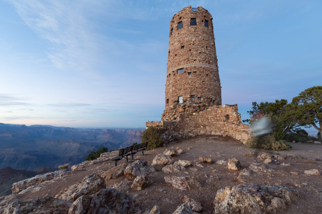 Watchtower at Eastern end of Grand Canyon