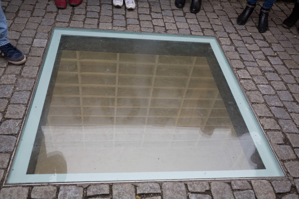 Memorial to Nazi book burning