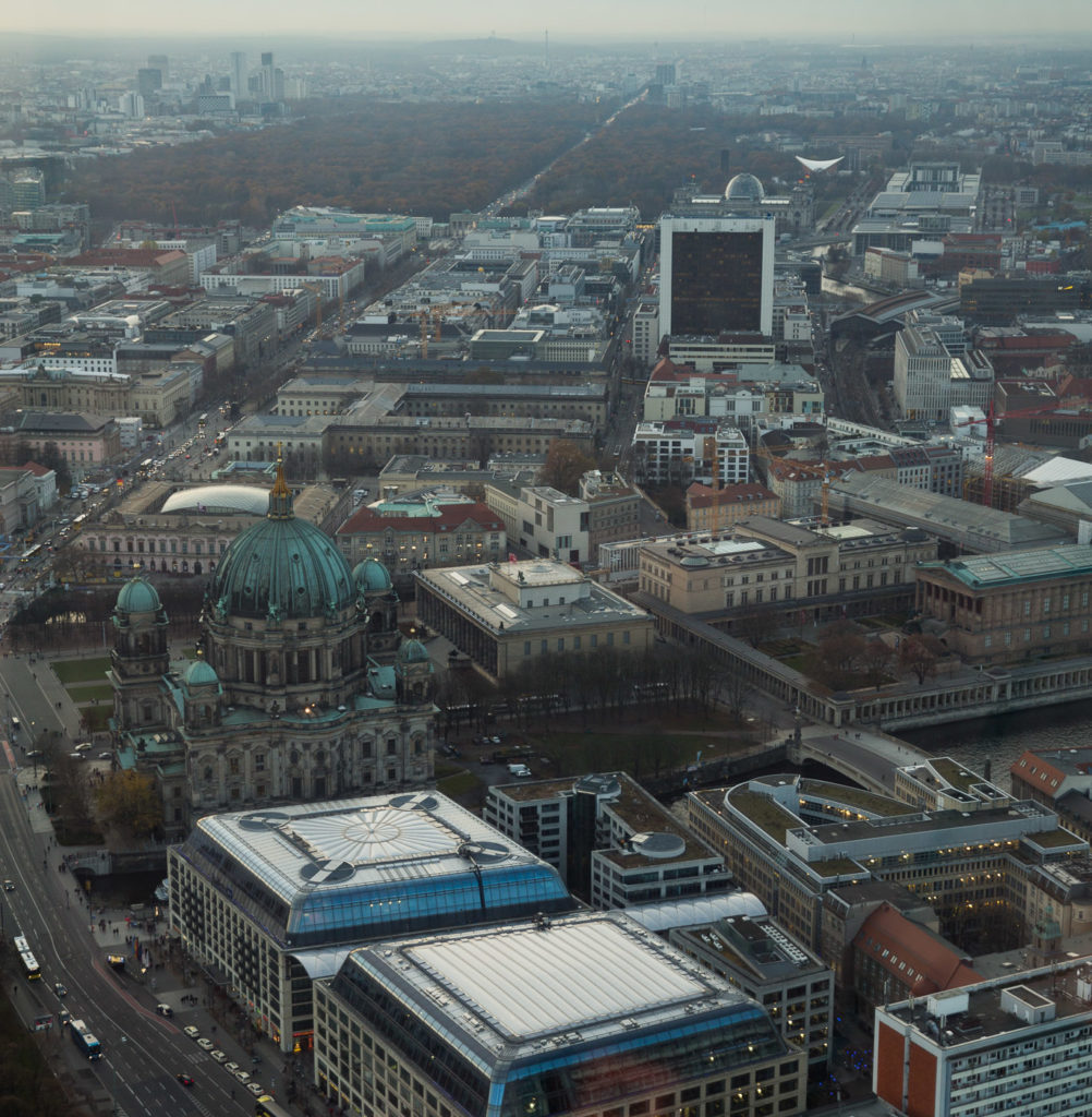 View of Berlin from TV tower